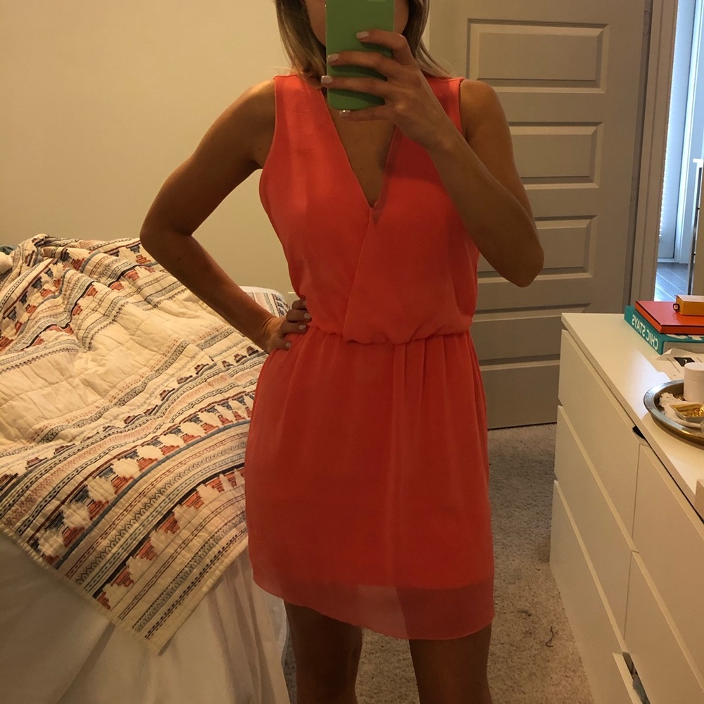 Pink Chiffon Dress